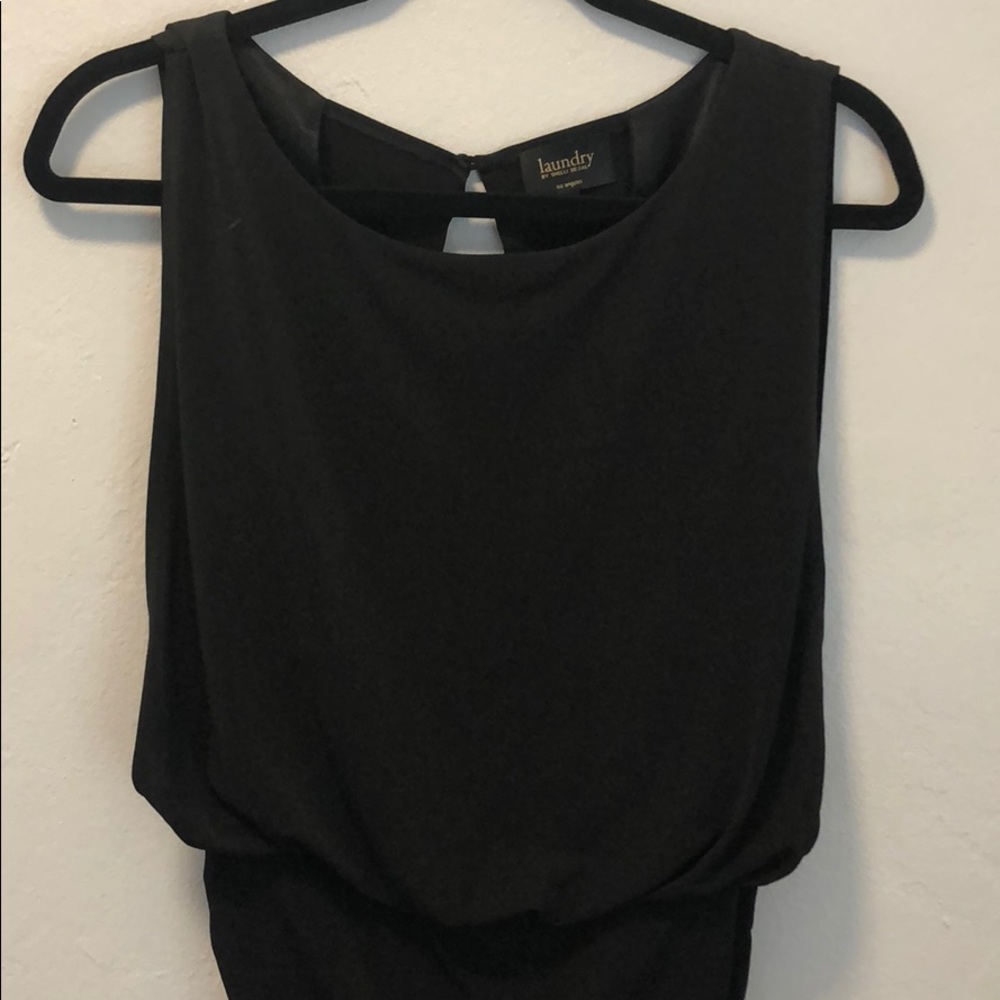 Laundry by Shelli Segal black gown
